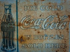 nostalgic ice cold coca-cola advertising