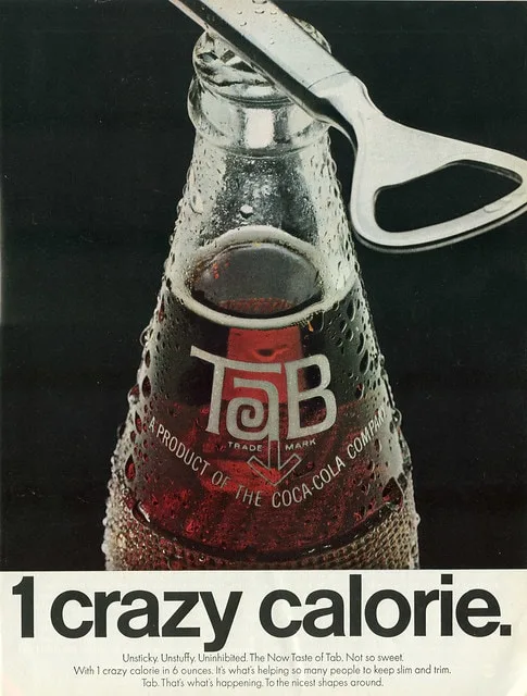 tab cola 1 crazy calorie