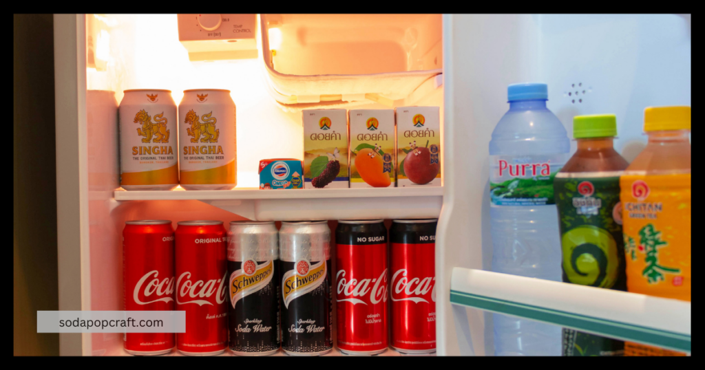 why do soda cans explode in the fridge