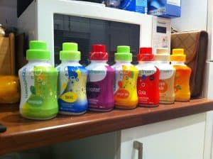 sodastream syrup bottles