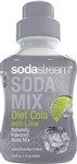 diet cola with lime syrup