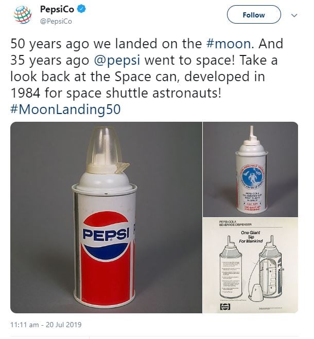 Pepsi Space Can