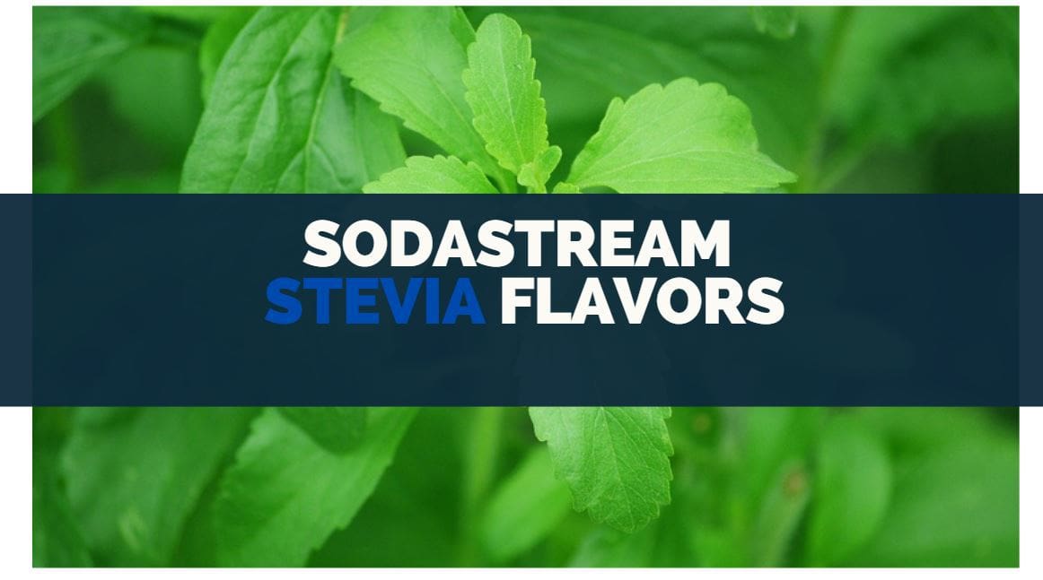 sodastream stevia flavors