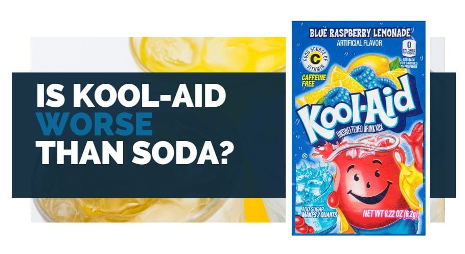 er kool-aid verre enn brus