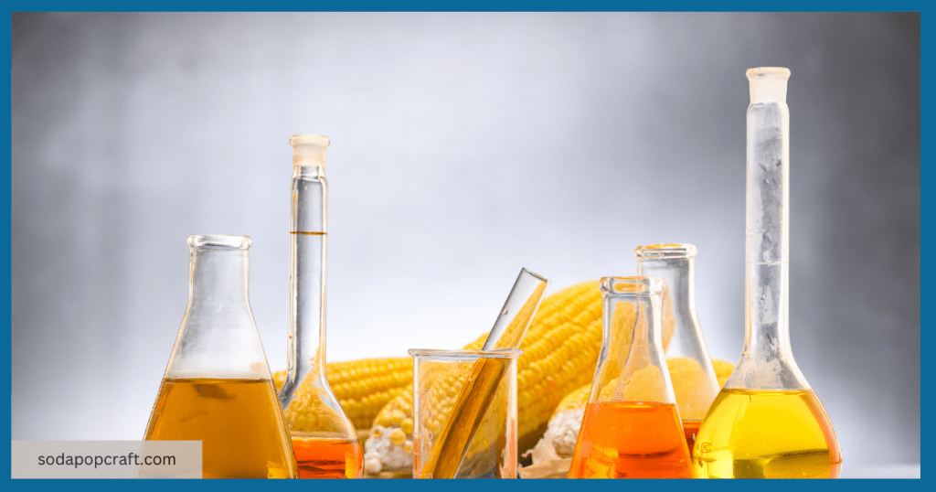 corn syrup and soda