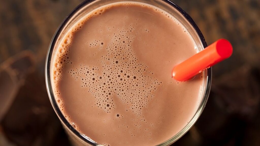 Which chocolate milk has the least sugar