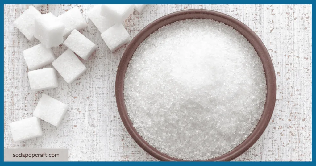does soda water contain sugar