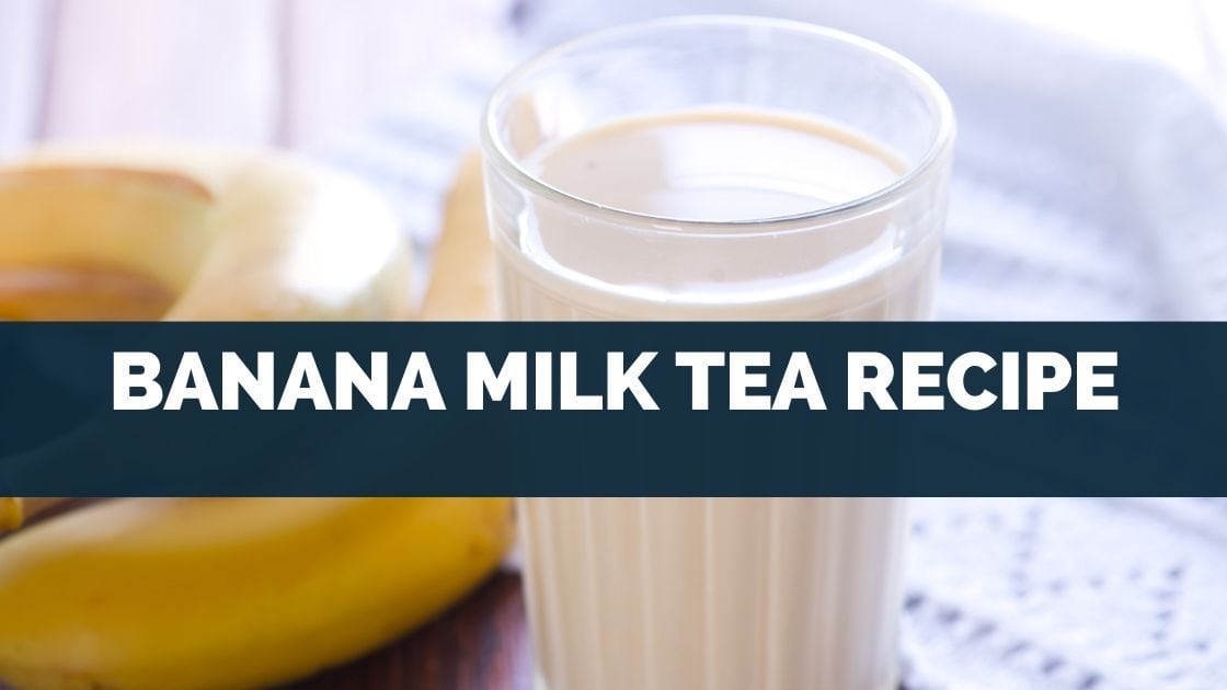 How To Make Banana Milk Tea (Best Korean Boba Tea Flavors)