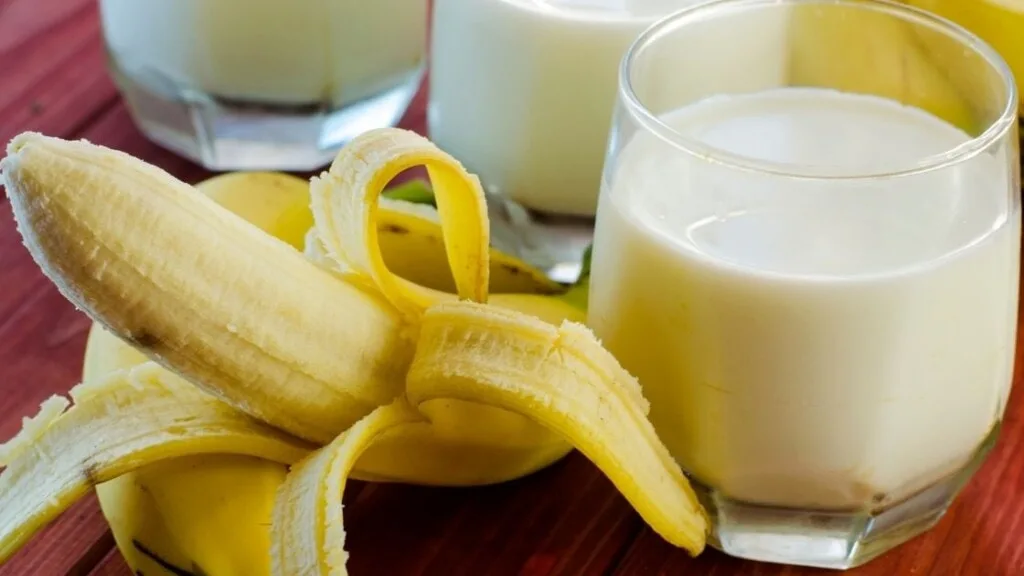 Banana milk tea ingredients