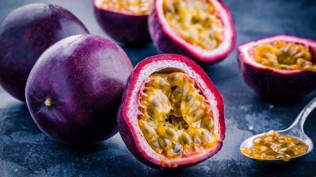 Passion fruit bubble tea ingredients