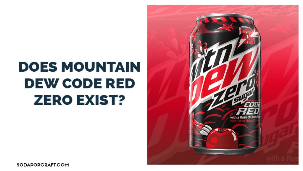 Does Mountain Dew Code Red Zero exist