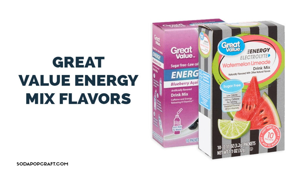 Great Value Energy Mix Flavors