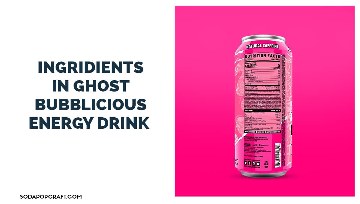 Ghost Energy Drink Bubblicious