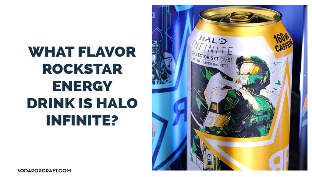 What flavor rockstar energy drink is Halo Infinite