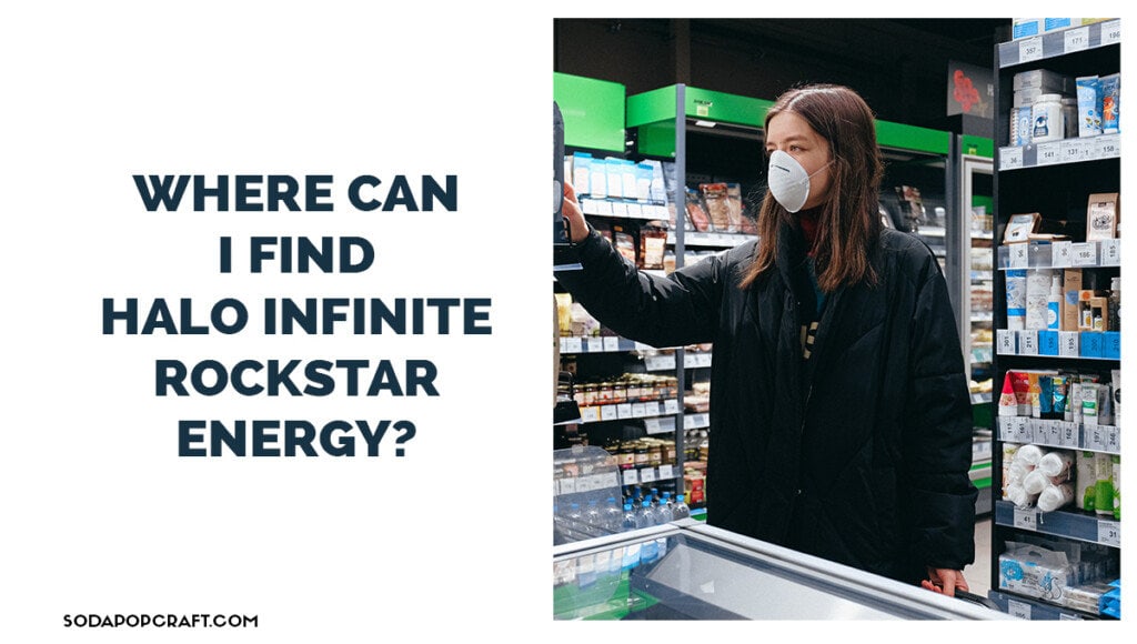 Where can I find Halo Infinite Rockstar Energy