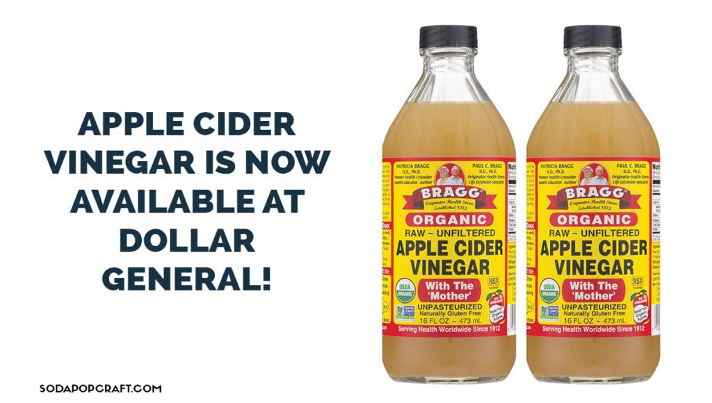 Apple Cider Vinegar is Now Available at Dollar General