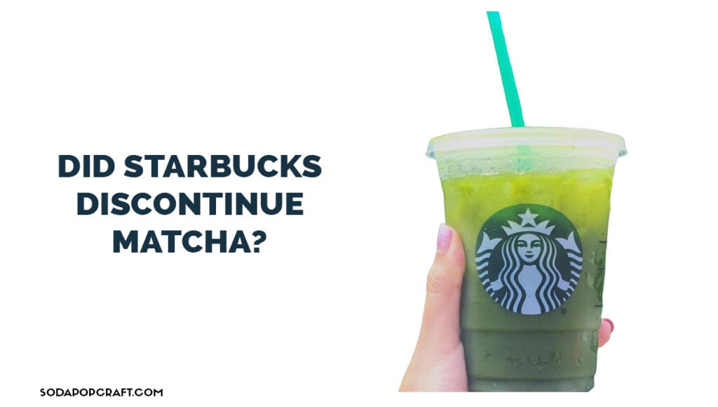 Did Starbucks discontinue matcha