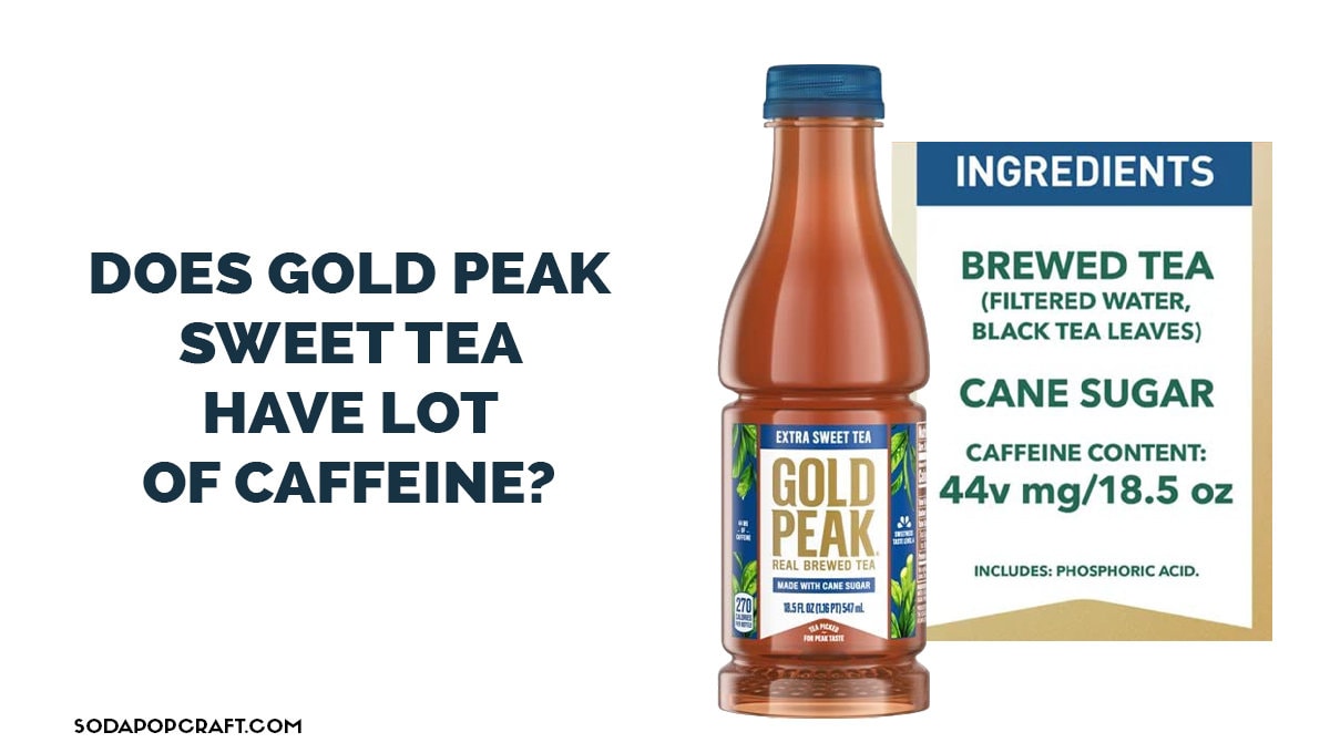 Extra Sweet Gold Peak Tea