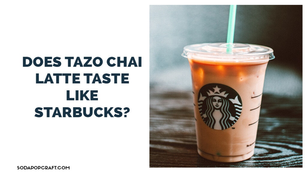 Does Tazo chai latte taste like Starbucks