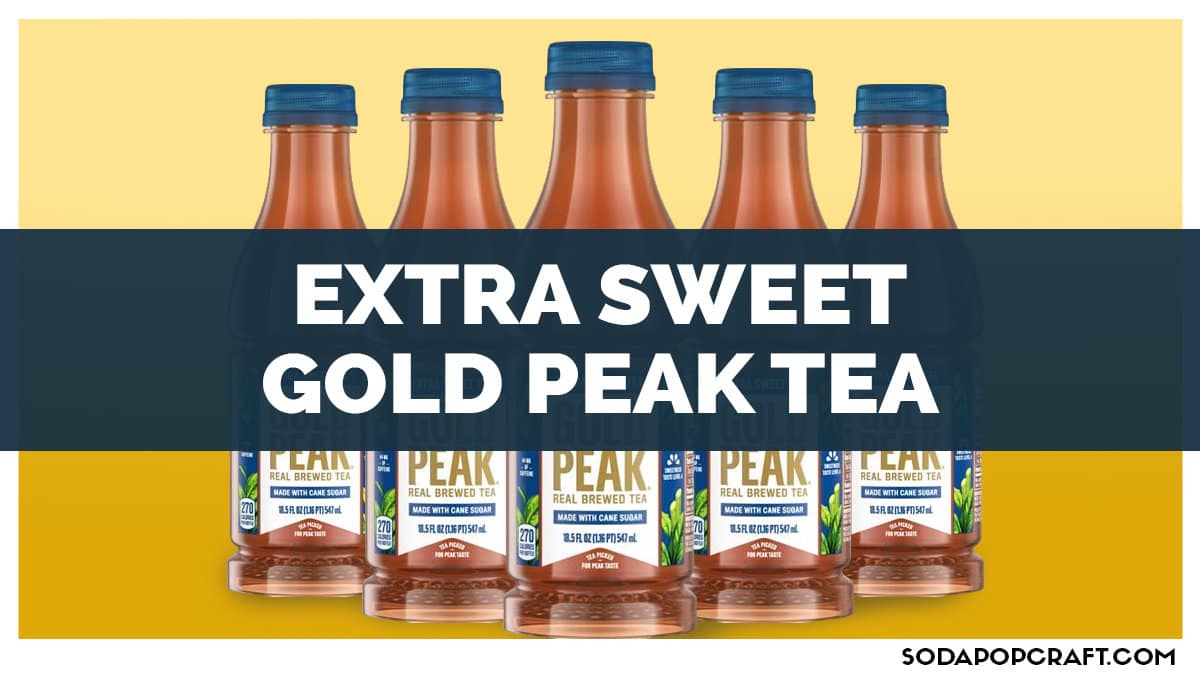 Extra Sweet Gold Peak Tea