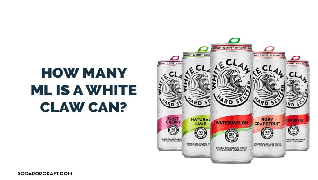 How Many Ml Is A White Claw Can