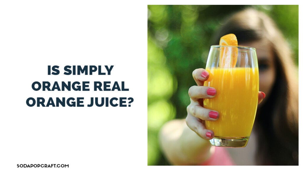 Is Simply Orange real orange juice