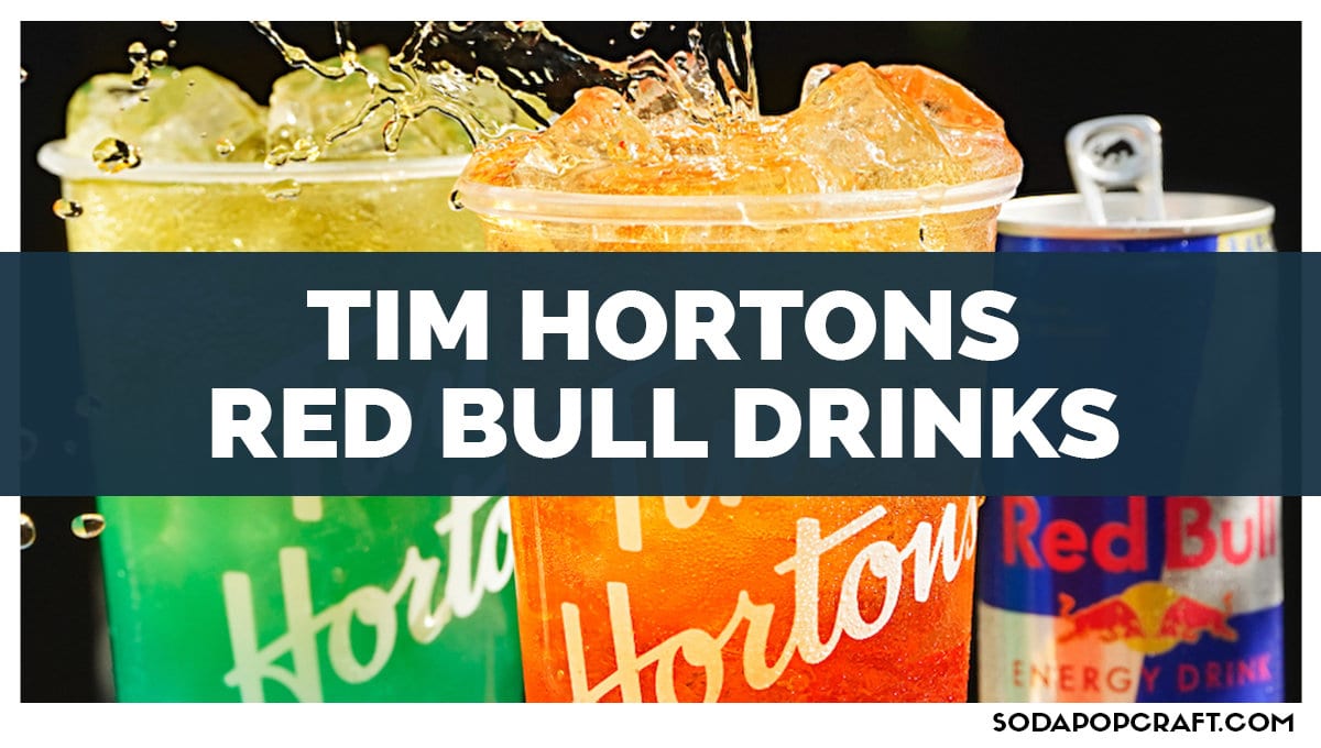 Tim Hortons Red Bull Drinks