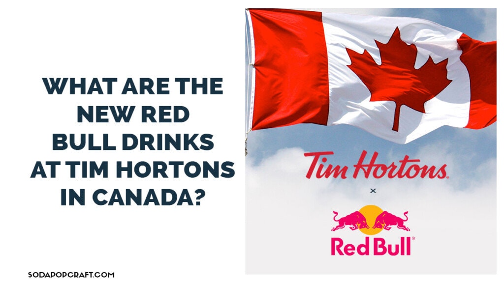 What are the new Red Bull drinks at Tim Hortons in Canada
