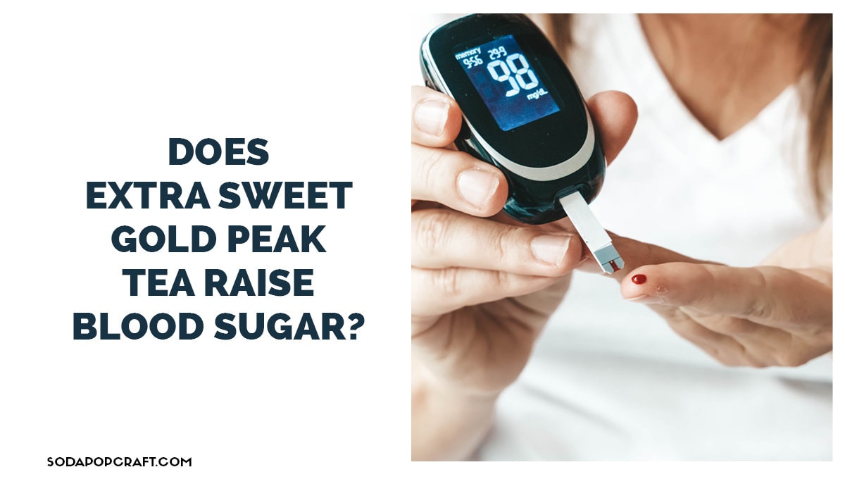 Extra Sweet Gold Peak Tea